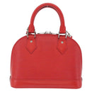 LOUIS VUITTON Epi Alma BB Hand Bag 2way Red Carmine M40850 LV Auth 213059V-3