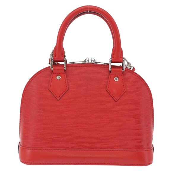 LOUIS VUITTON Epi Alma BB Hand Bag 2way Red Carmine M40850 LV Auth 213059V