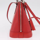 LOUIS VUITTON Epi Alma BB Hand Bag 2way Red Carmine M40850 LV Auth 213059V-5