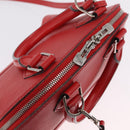 LOUIS VUITTON Epi Alma BB Hand Bag 2way Red Carmine M40850 LV Auth 213059V-6