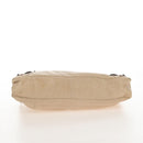 Balenciaga The First Hand Bag Leather 2way Beige 103208 Auth 213061A-14