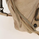 Balenciaga The First Hand Bag Leather 2way Beige 103208 Auth 213061A-21