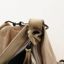 Balenciaga The First Hand Bag Leather 2way Beige 103208 Auth 213061A-23