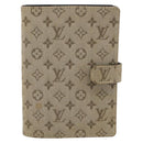 LOUIS VUITTON Monogram Mini Agenda PM Day Planner Cover Khaki R20911 Auth 213068-2