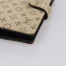 LOUIS VUITTON Monogram Mini Agenda PM Day Planner Cover Khaki R20911 Auth 213068-8