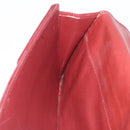 Cartier Must Line Clutch Bag Leather Bordeaux Gold Auth 213069A-17