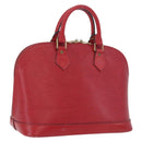 LOUIS VUITTON Epi Alma Hand Bag Castilian Red M52147 LV Auth 213072-1