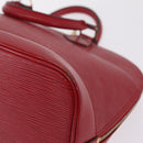 LOUIS VUITTON Epi Alma Hand Bag Castilian Red M52147 LV Auth 213072-15