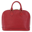 LOUIS VUITTON Epi Alma Hand Bag Castilian Red M52147 LV Auth 213072-2