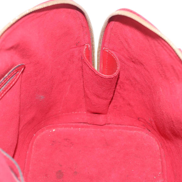 LOUIS VUITTON Epi Alma Hand Bag Castilian Red M52147 LV Auth 213072