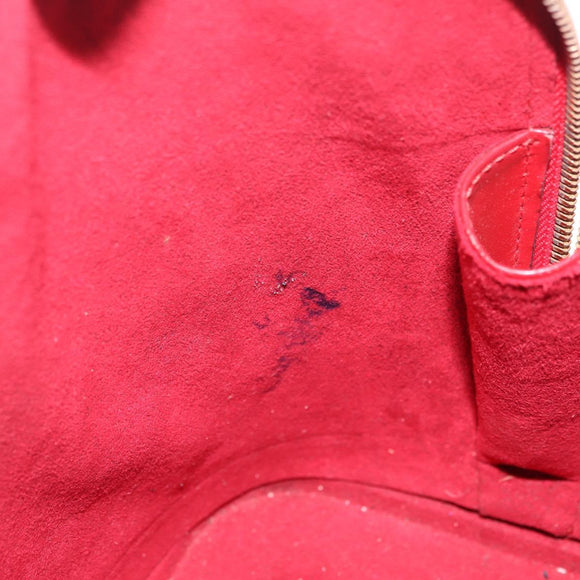 LOUIS VUITTON Epi Alma Hand Bag Castilian Red M52147 LV Auth 213072