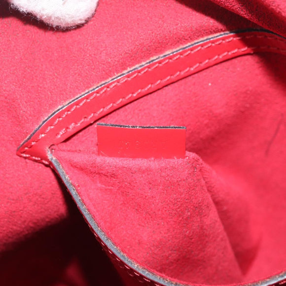 LOUIS VUITTON Epi Alma Hand Bag Castilian Red M52147 LV Auth 213072