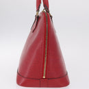 LOUIS VUITTON Epi Alma Hand Bag Castilian Red M52147 LV Auth 213072-4