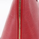 LOUIS VUITTON Epi Alma Hand Bag Castilian Red M52147 LV Auth 213072-6