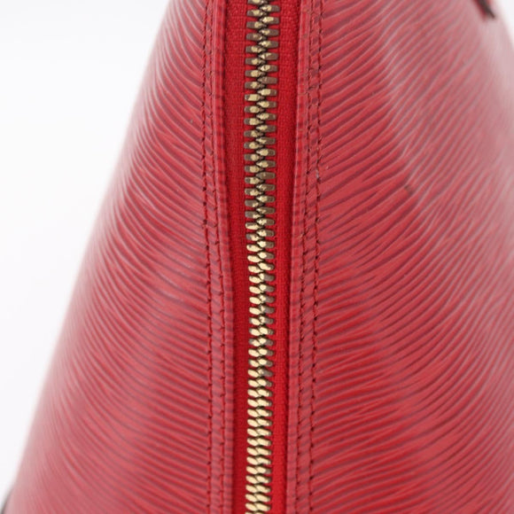 LOUIS VUITTON Epi Alma Hand Bag Castilian Red M52147 LV Auth 213072