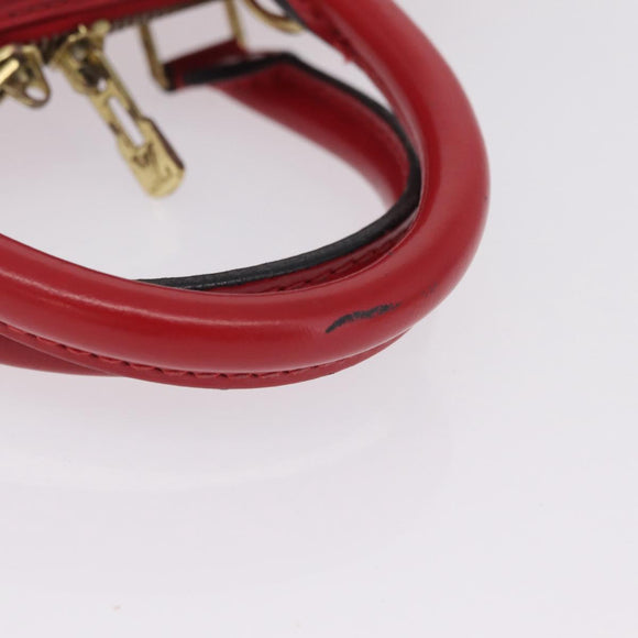 LOUIS VUITTON Epi Alma Hand Bag Castilian Red M52147 LV Auth 213072