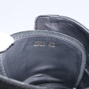 PRADA Combat Boots Brushed leather 45 Black Auth 213075-28