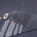 CHANEL Gancini Skirt Cotton Black CC Auth 213078M-5