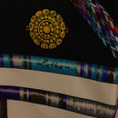 HERMES Carre 90 Scarf ""Petite main"" Silk White Blue Auth 213081-12