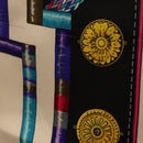HERMES Carre 90 Scarf ""Petite main"" Silk White Blue Auth 213081-13
