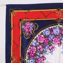 GUCCI Scarf Silk Navy Auth 213082-2