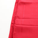 BVLGARI Stole Silk Red Auth 213083M-12