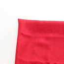 BVLGARI Stole Silk Red Auth 213083M-7