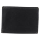 CHANEL Bifold Wallet Caviar Skin Black Gold CC Auth 213086-3