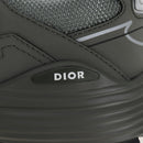 Christian Dior B30 Countdown Sneakers mesh 44 Gray Khaki Auth 213131SAM-12