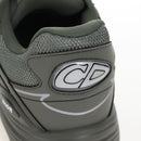 Christian Dior B30 Countdown Sneakers mesh 44 Gray Khaki Auth 213131SAM-13