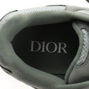 Christian Dior B30 Countdown Sneakers mesh 44 Gray Khaki Auth 213131SAM-19
