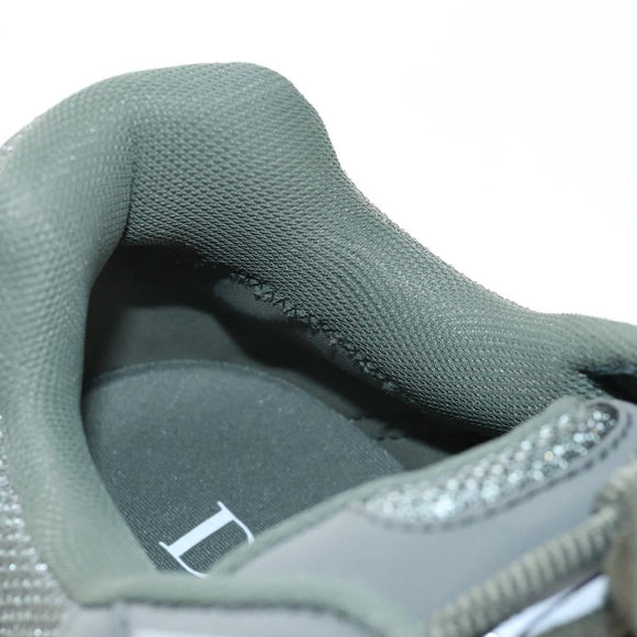 Christian Dior B30 Countdown Sneakers mesh 44 Gray Khaki Auth 213131SAM