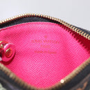 LOUIS VUITTON Monogram Multicolor Pochette Cles NM Black M60279 LV Auth 213132V-15