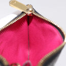 LOUIS VUITTON Monogram Multicolor Pochette Cles NM Black M60279 LV Auth 213132V-19