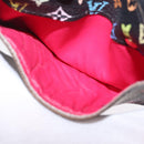 LOUIS VUITTON Monogram Multicolor Pochette Cles NM Black M60279 LV Auth 213132V-20