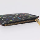 LOUIS VUITTON Monogram Multicolor Pochette Cles NM Black M60279 LV Auth 213132V-6
