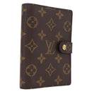 LOUIS VUITTON Monogram Agenda PM Day Planner Cover R20005 LV Auth 213134M-1