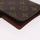 LOUIS VUITTON Monogram Agenda PM Day Planner Cover R20005 LV Auth 213134M-10