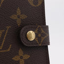 LOUIS VUITTON Monogram Agenda PM Day Planner Cover R20005 LV Auth 213134M-12