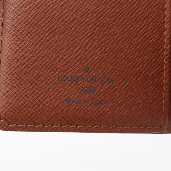 LOUIS VUITTON Monogram Agenda PM Day Planner Cover R20005 LV Auth 213134M