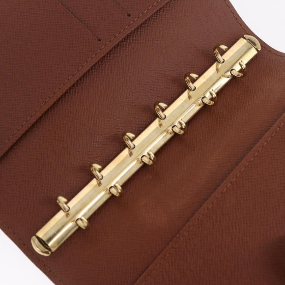 LOUIS VUITTON Monogram Agenda PM Day Planner Cover R20005 LV Auth 213134M