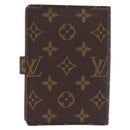 LOUIS VUITTON Monogram Agenda PM Day Planner Cover R20005 LV Auth 213134M-3