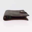 LOUIS VUITTON Monogram Agenda PM Day Planner Cover R20005 LV Auth 213134M-7