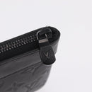LOUIS VUITTON Monogram Shadow Pochette Discovery PM Black M44335 LV Auth 213135A-12