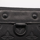 LOUIS VUITTON Monogram Shadow Pochette Discovery PM Black M44335 LV Auth 213135A-13