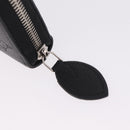 LOUIS VUITTON Monogram Mahina Zippy Long Wallet Black M61867 LV Auth 213136M-12