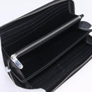 LOUIS VUITTON Monogram Mahina Zippy Long Wallet Black M61867 LV Auth 213136M-13