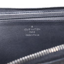 LOUIS VUITTON Monogram Mahina Zippy Long Wallet Black M61867 LV Auth 213136M-14