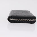 LOUIS VUITTON Monogram Mahina Zippy Long Wallet Black M61867 LV Auth 213136M-4