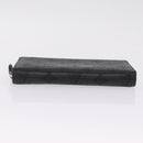 LOUIS VUITTON Monogram Mahina Zippy Long Wallet Black M61867 LV Auth 213136M-7